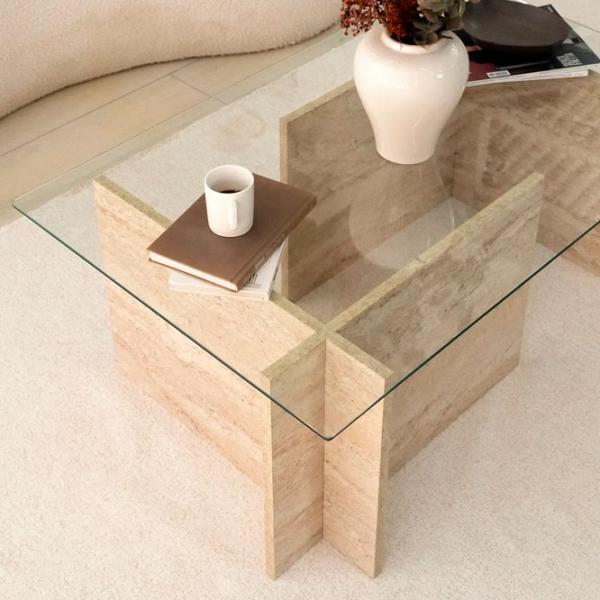 Măsuță de cafea Trendy Escape GTR006147 Travertine photo 6