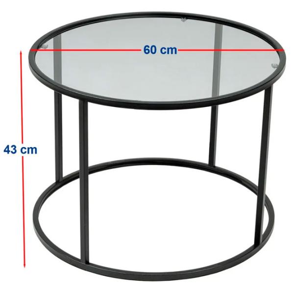 Măsuță de cafea Trendy Startis GTR006135 Black photo 6