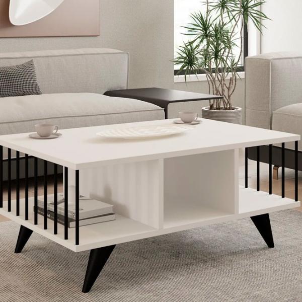Măsuță de cafea Trendy Bert GTR006128 White photo 3