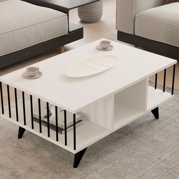 Măsuță de cafea Trendy Bert GTR006128 White photo 5