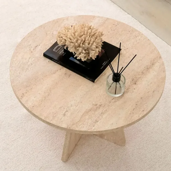 Măsuță de cafea Trendy Mushrooms GTR006139 Travertine photo 4