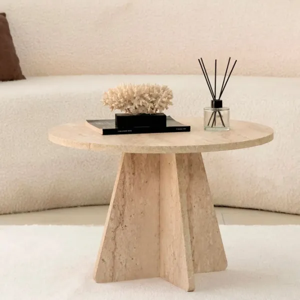 Măsuță de cafea Trendy Mushrooms GTR006139 Travertine photo 7