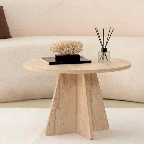 Măsuță de cafea Trendy Mushrooms GTR006139 Travertine photo 7