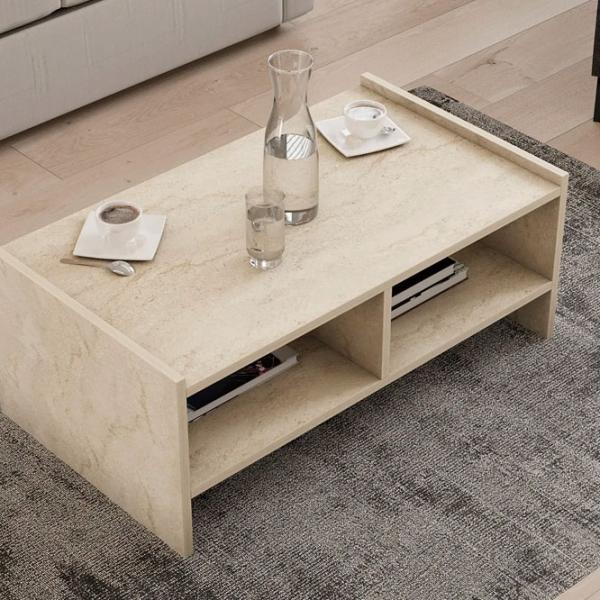 Măsuță de cafea Trendy Pera GTR006126 Travertine photo 5