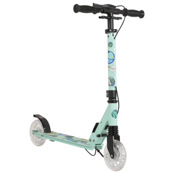 Детский двухколёсный самокат Moni Snazzy (MT.225319) 100 кг/ Зеленый photo 1