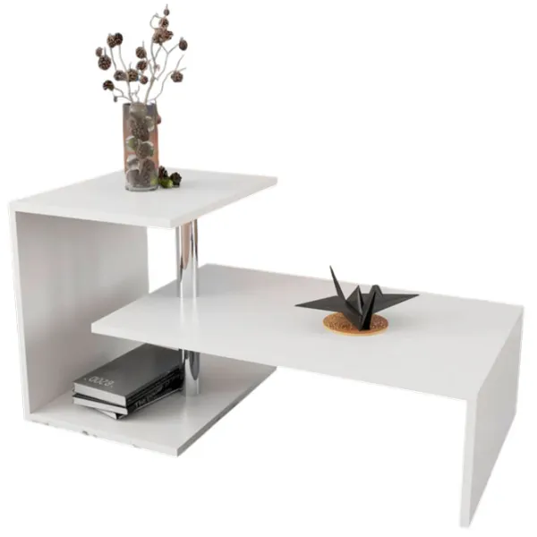 Măsuță de cafea Trendy Dilek GTR006122 White photo 1