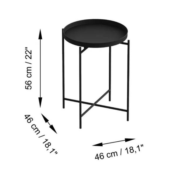 Măsuță de cafea Trendy Shb-007 GTR006111 Black photo 4