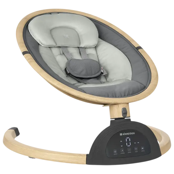 Leagăn pentru bebeluși Kikka Boo Ashlee 2025 (KB.229783) 3.3 kg/ Dark Gray photo 1