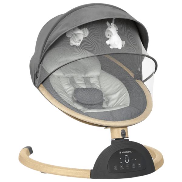 Leagăn pentru bebeluși Kikka Boo Ashlee 2025 (KB.229783) 3.3 kg/ Dark Gray photo 2