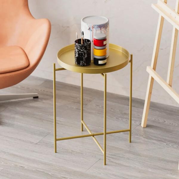 Măsuță de cafea Trendy Shb-007 GTR006112 Gold photo 2