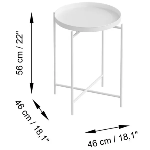 Măsuță de cafea Trendy Shb-007 GTR006113 White photo 4
