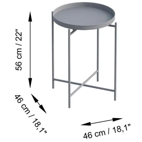 Măsuță de cafea Trendy Shb-007 GTR006114 Gray photo 5