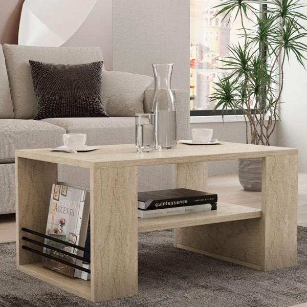 Măsuță de cafea Trendy Iris GTR006120 Travertine photo 3