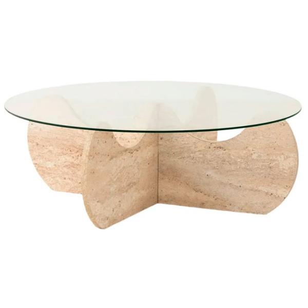 Măsuță de cafea Trendy Himalayas GTR006171 Travertine photo 1