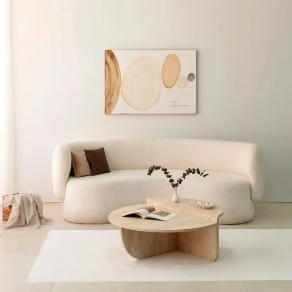 Set măsuțe de cafea Trendy Podium GTR006172 Travertine photo 2
