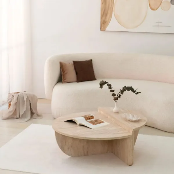 Set măsuțe de cafea Trendy Podium GTR006172 Travertine photo 3