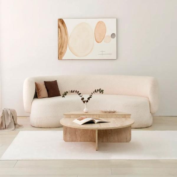 Set măsuțe de cafea Trendy Podium GTR006172 Travertine photo 4
