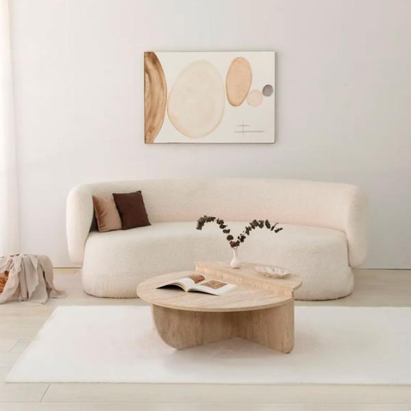 Set măsuțe de cafea Trendy Podium GTR006172 Travertine photo 6