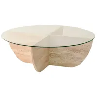 Măsuță de cafea Trendy Lily GTR006173 Travertine