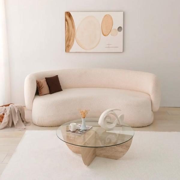 Măsuță de cafea Trendy Lily GTR006173 Travertine photo 6