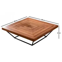 Măsuță de cafea Trendy Cora GTR006174 Brown photo 5