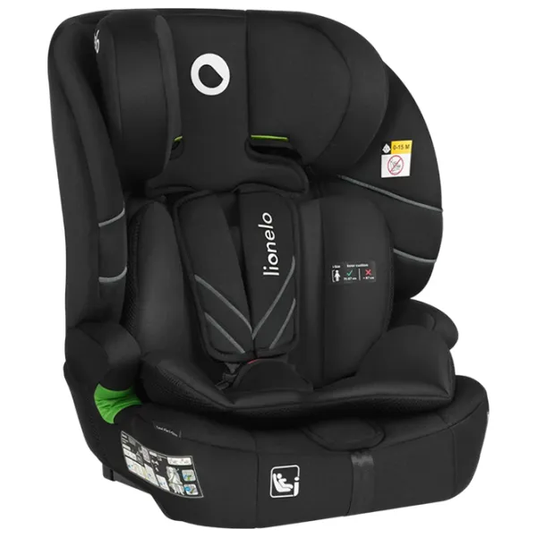 Scaun auto Lionelo Levi Fix  15 luni - 12 ani / 36 kg / Black photo 5