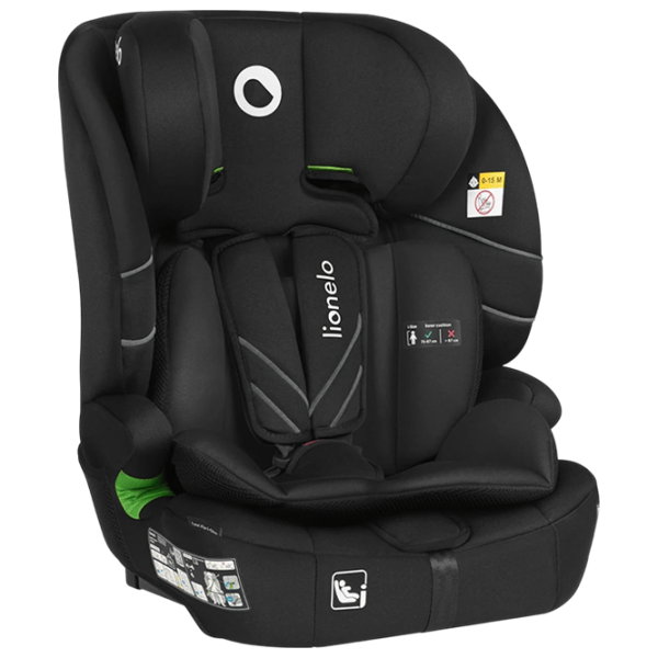 Scaun auto Lionelo Levi Fix  15 luni - 12 ani / 36 kg / Black photo 5