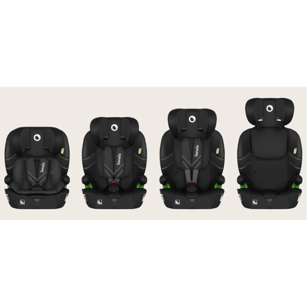 Scaun auto Lionelo Levi Fix  15 luni - 12 ani / 36 kg / Black photo 9