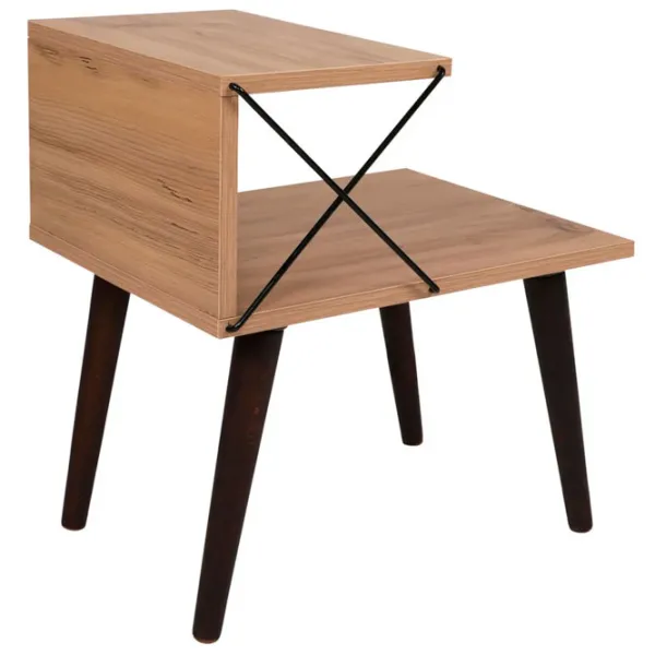 Тумбочки Trendy Cross 55 x 50 x 40см / ЛДСП / Black photo 6
