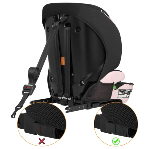 Scaun auto Lionelo Levi Fix  15 luni - 12 ani / 36 kg / Pink photo 11