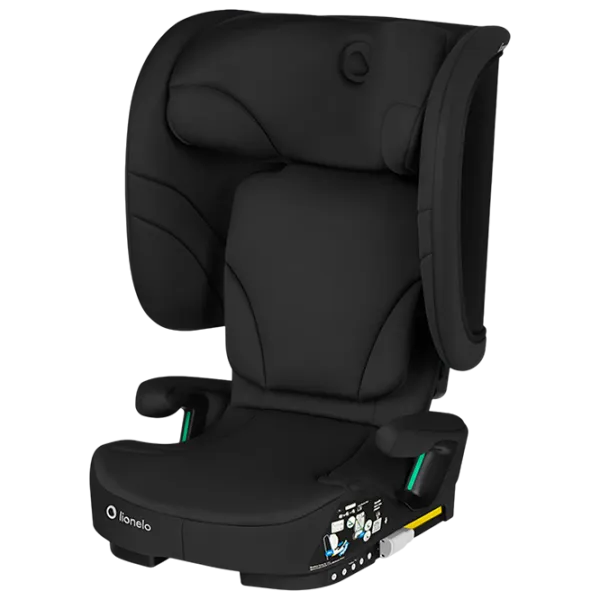 Scaun auto Lionelo Orin  3 ani - 12 ani / 36 kg / Black photo 3