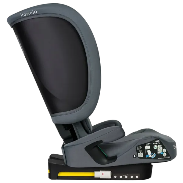 Scaun auto Lionelo Orin  3 ani - 12 ani / 36 kg / Gray photo 3