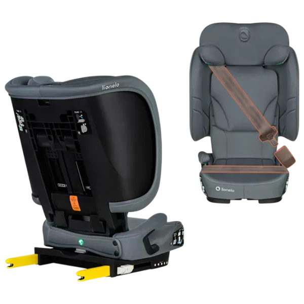 Scaun auto Lionelo Orin  3 ani - 12 ani / 36 kg / Gray photo 4