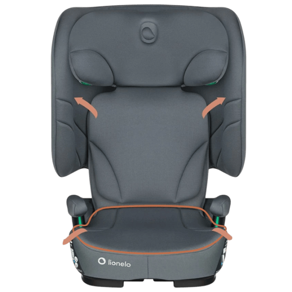 Scaun auto Lionelo Orin  3 ani - 12 ani / 36 kg / Gray photo 5