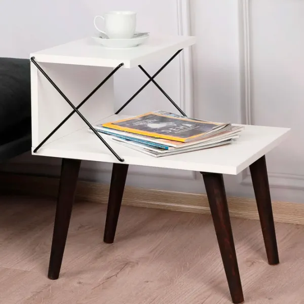 Тумбочки Trendy Cross 55 x 50 x 40см / ЛДСП / Black photo 3