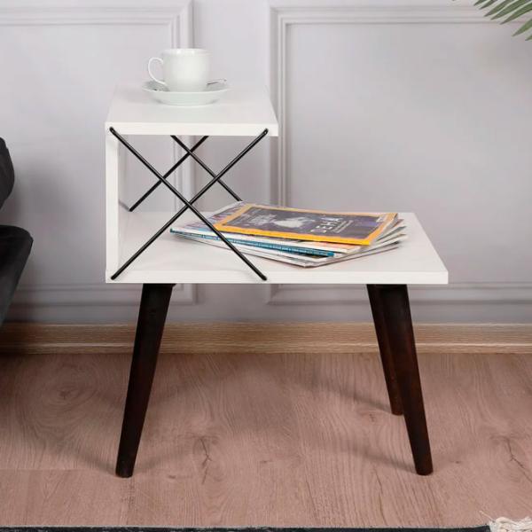 Тумбочки Trendy Cross 55 x 50 x 40см / ЛДСП / Black photo 4