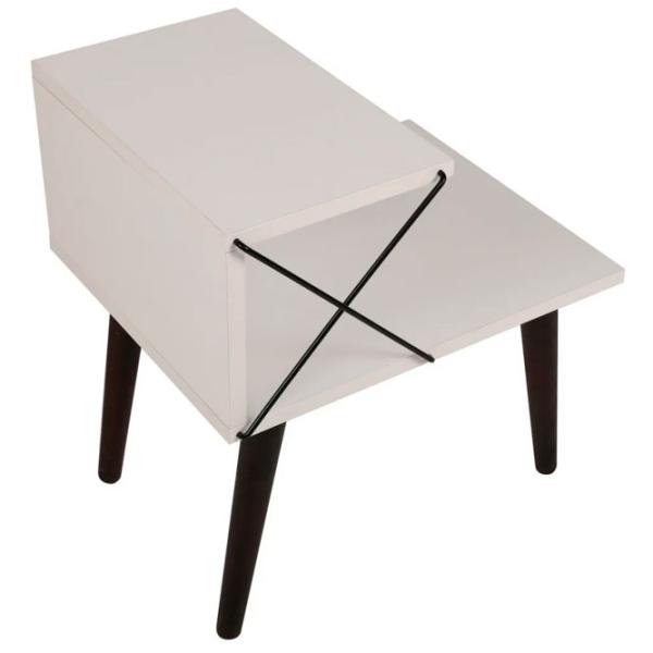 Тумбочки Trendy Cross 55 x 50 x 40см / ЛДСП / Black photo 6