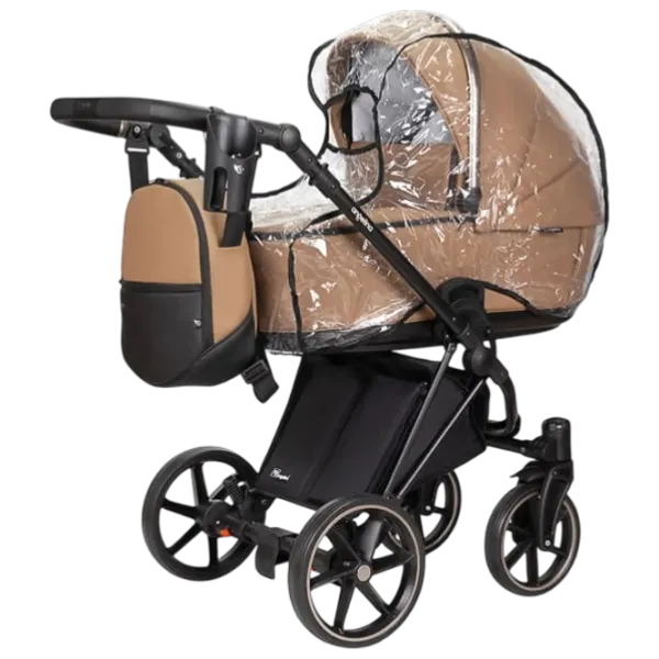 Cărucior pentru copil Angelina Enigma Premium Eco EP-29/ Brown photo 8