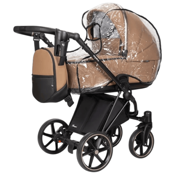 Cărucior pentru copil Angelina Enigma Premium Eco EP-29/ Brown photo 8