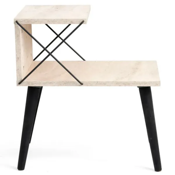Noptiere Trendy Cross 55 x 50 x 40 / PAL / Black photo 1