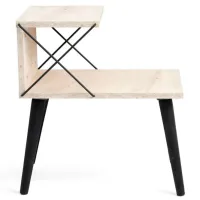Noptiere Trendy Cross 55 x 50 x 40 / PAL / Black