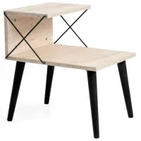 Тумбочки Trendy Cross 55 x 50 x 40см / ЛДСП / Black photo 3
