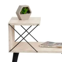 Тумбочки Trendy Cross 55 x 50 x 40см / ЛДСП / Black photo 4