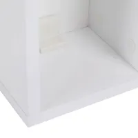 Noptiere Trendy Turra 65 x 20 x 15 / PAL / White photo 6