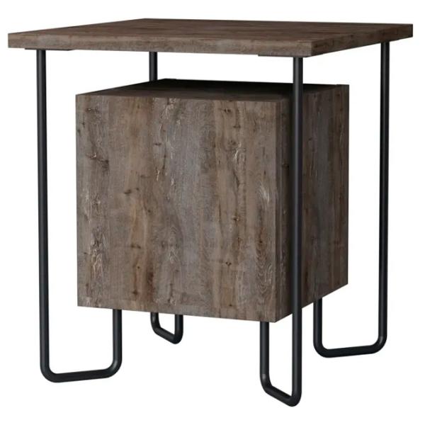 Тумбочки Trendy Acres Nightstand 45 x 40 x 40см / Металл / Black photo 1