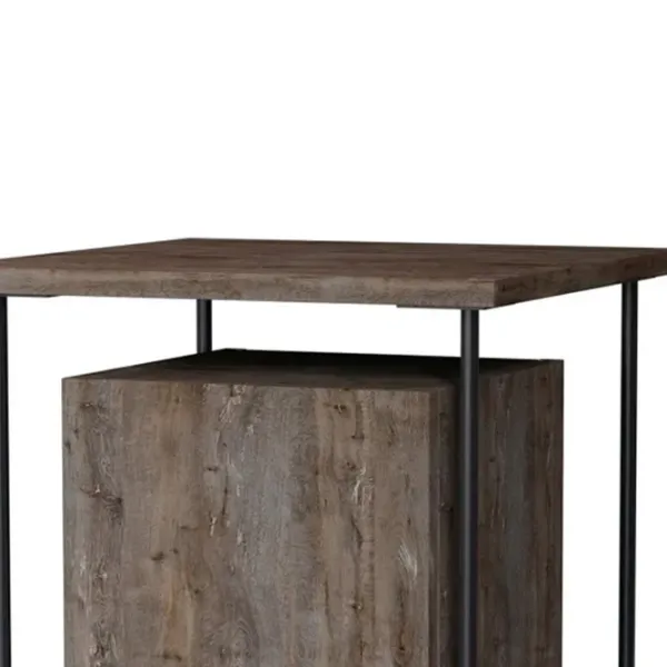 Тумбочки Trendy Acres Nightstand 45 x 40 x 40см / Металл / Black photo 4