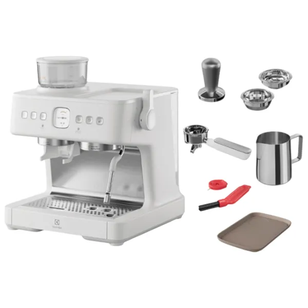 Кофемашина Electrolux E8EC1-8SW Рожковая / 3 л / Белый photo 2