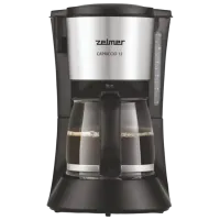 Кофемашина ZELMER ZCM1200 Капельная / 1.6 л / Черный