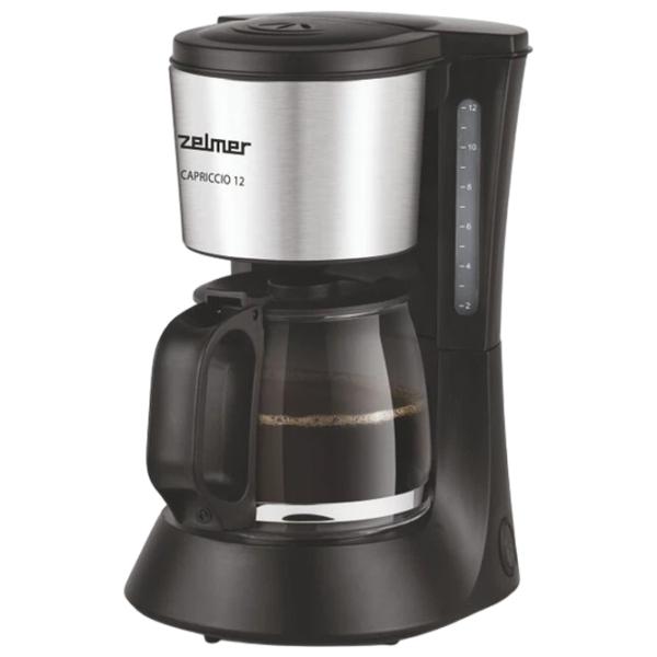 Aparat de cafea ZELMER ZCM1200 Cu picurare / 1.6 l / Black photo 3