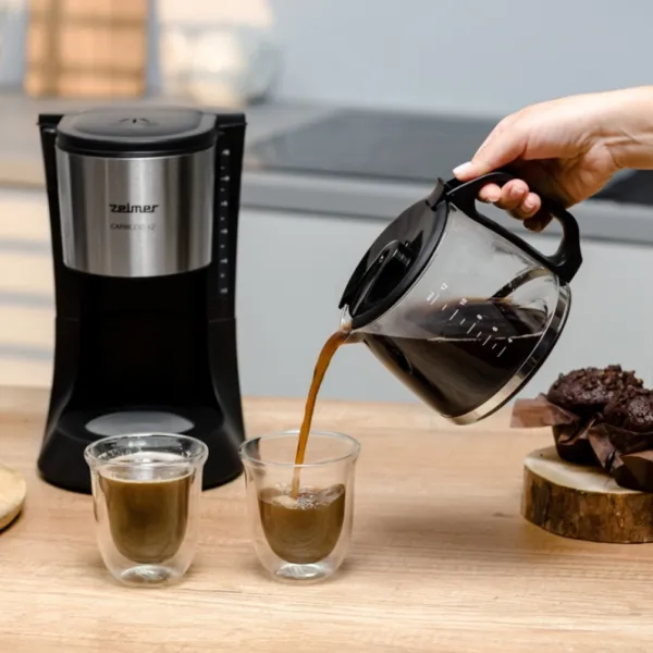 Aparat de cafea ZELMER ZCM1200 Cu picurare / 1.6 l / Black photo 5